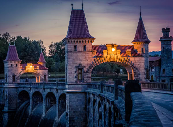přehrada Les Království u Dvora Králové nad Labem